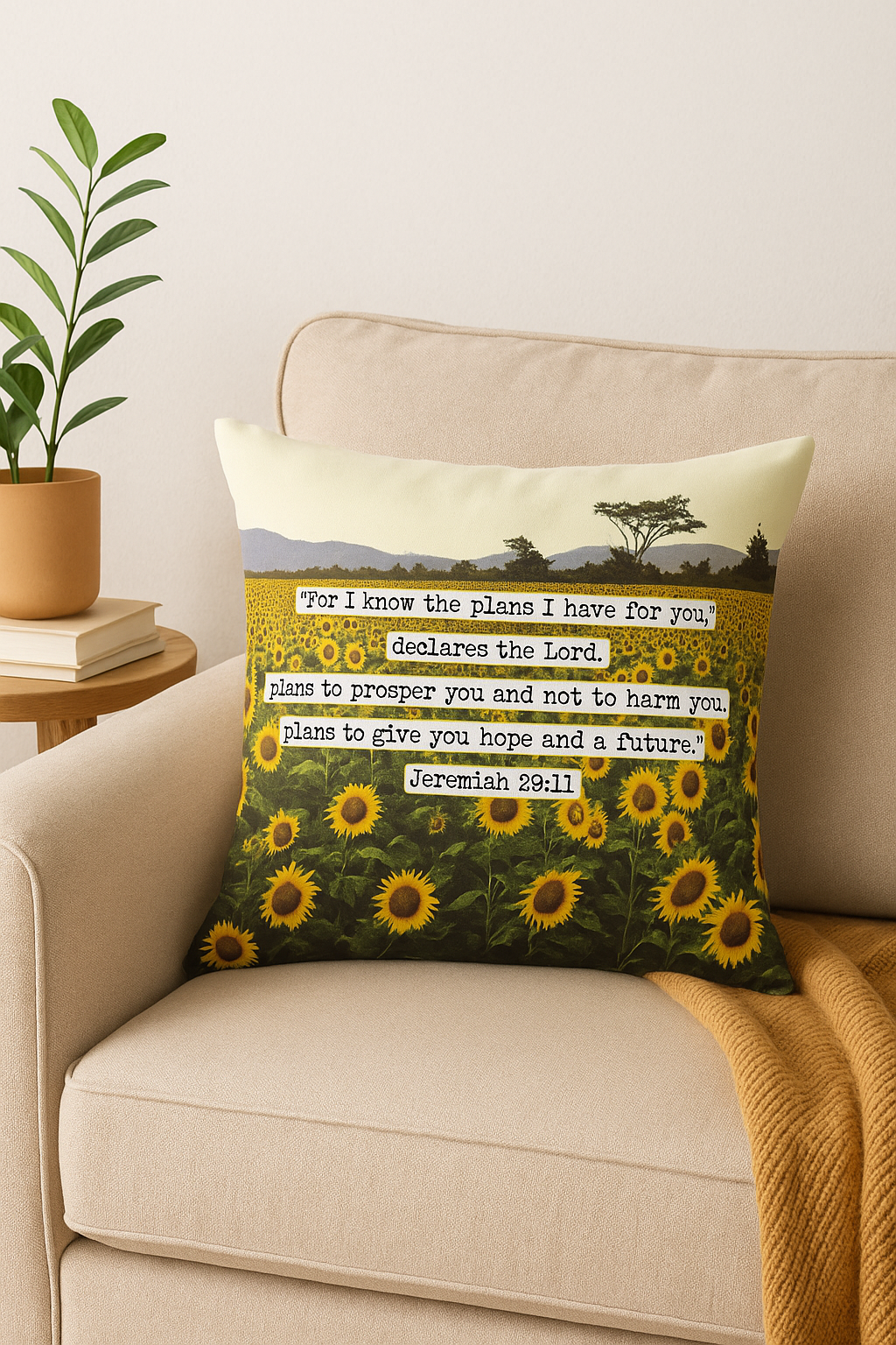 housse de coussin tournesol décoratif pour été et intérieur