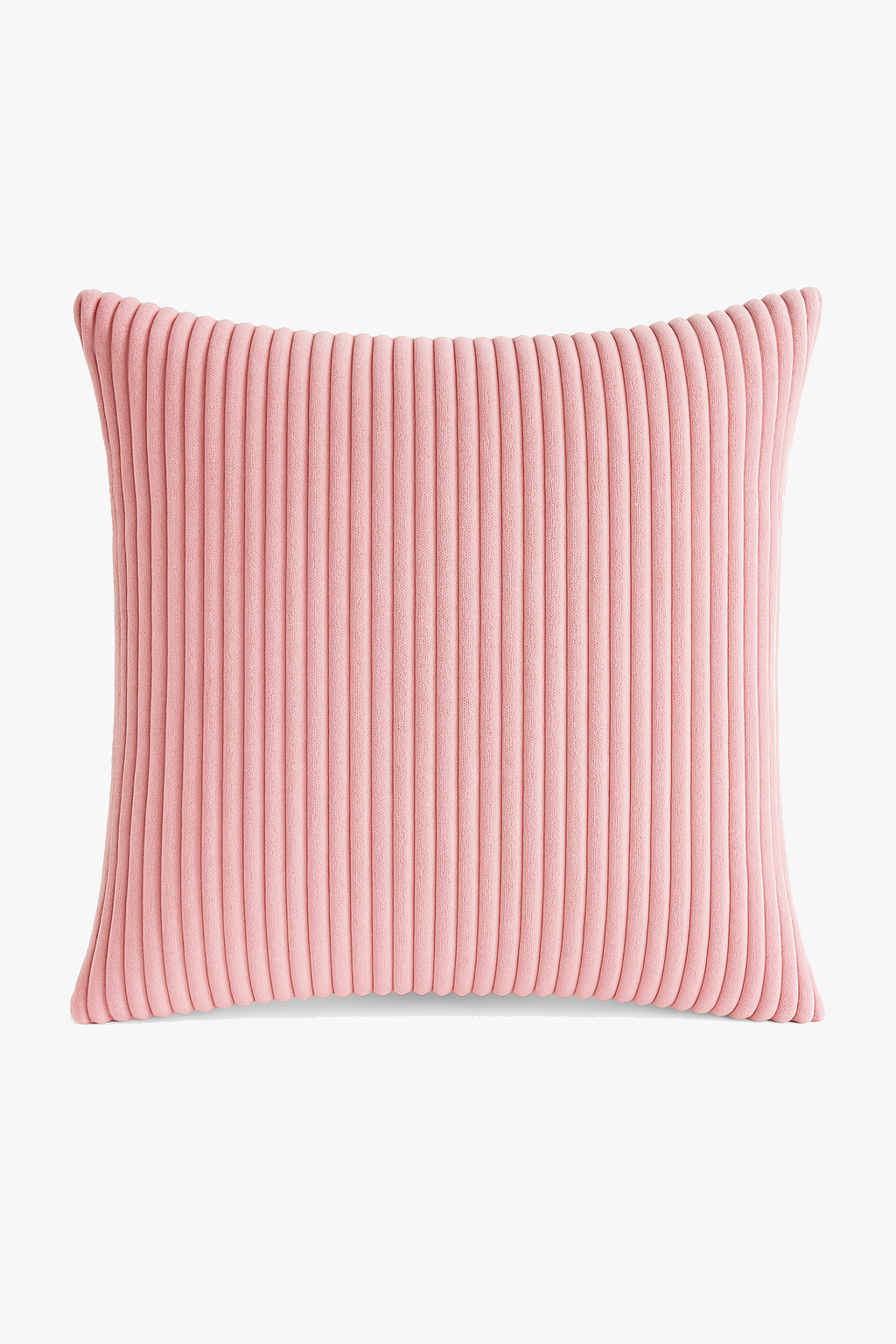 housse de coussin velours côtelé rayé pour canapé-lit