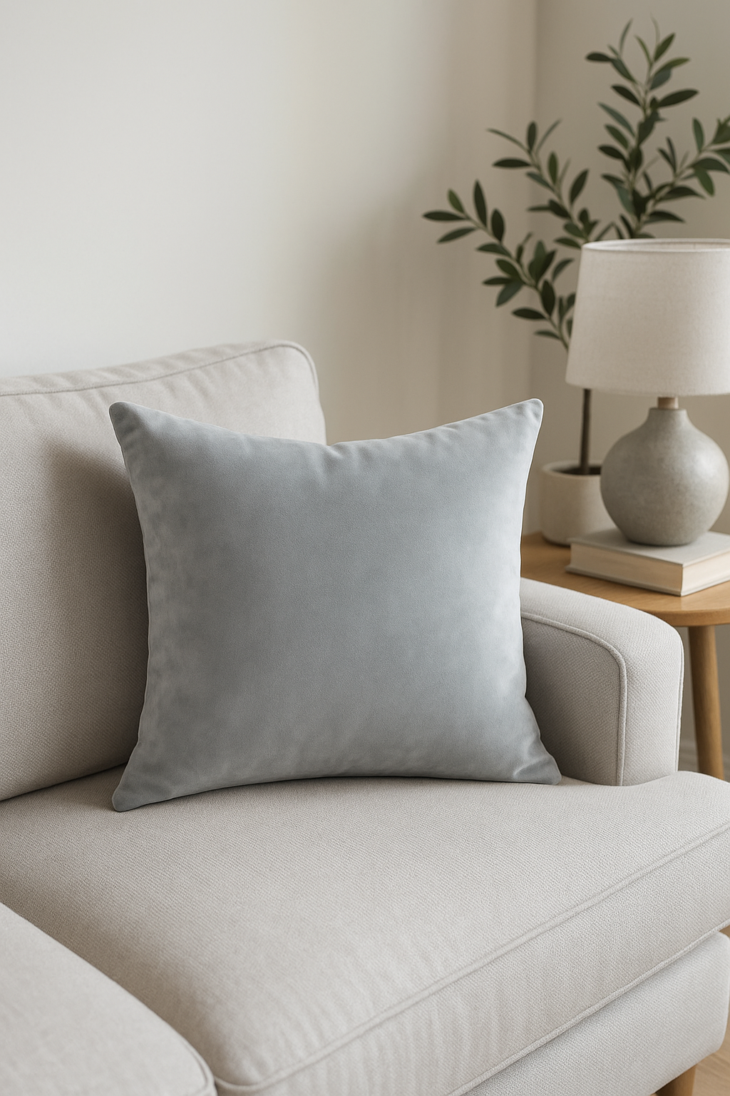 housses de coussin en velours unies pour décoration intérieure