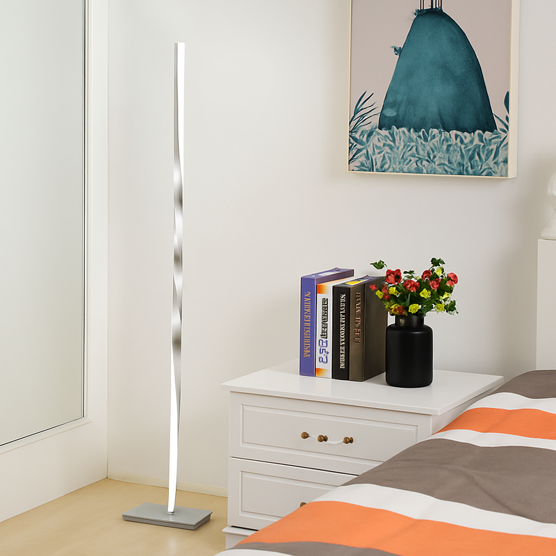 lampadaire led moderne à intensité variable pour intérieur
