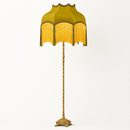 Lampadaire LED vintage cuivre français d'angle