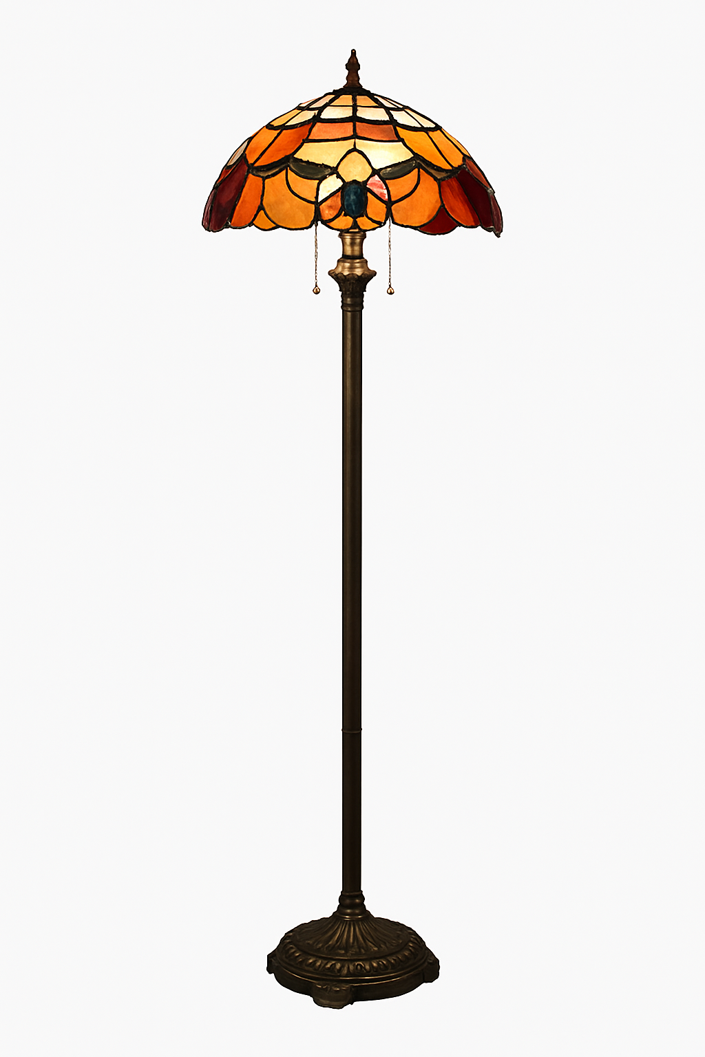 Lampadaire orange