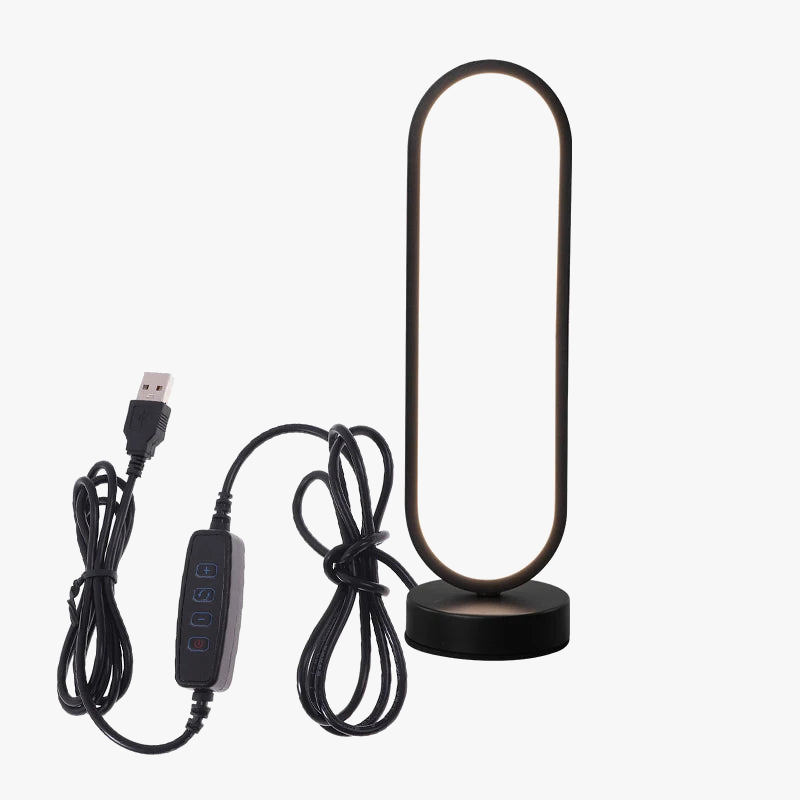 Lampe bureau USB réglable veilleuse déco