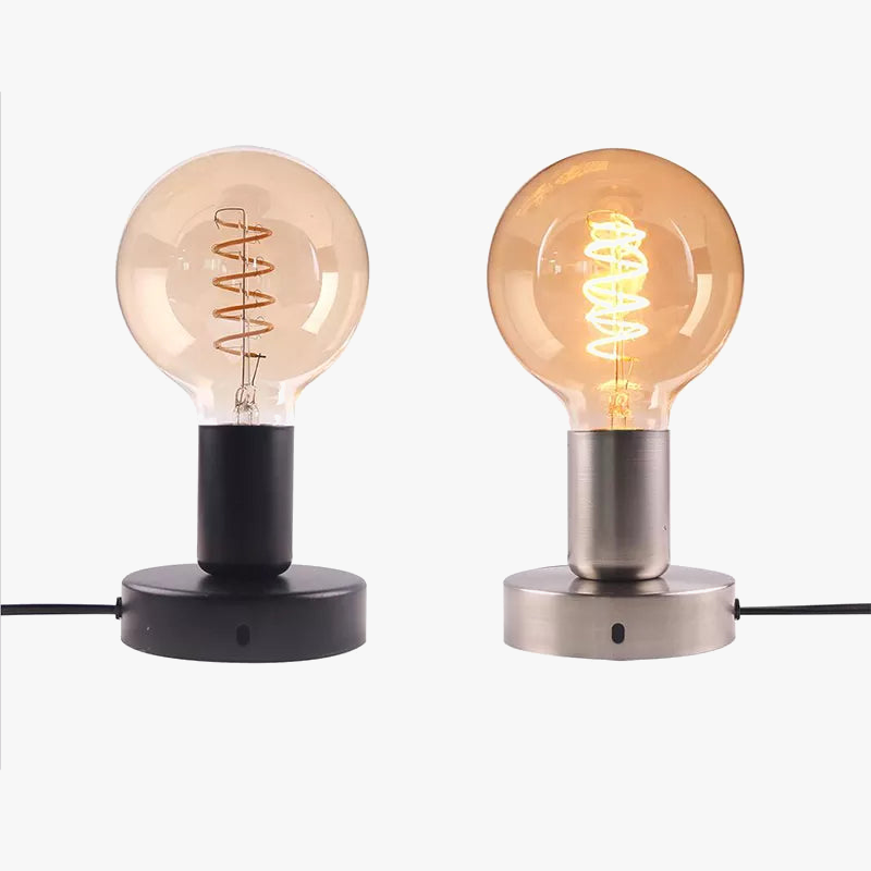 lampe de table industrielle cordon 1.8m interrupteur