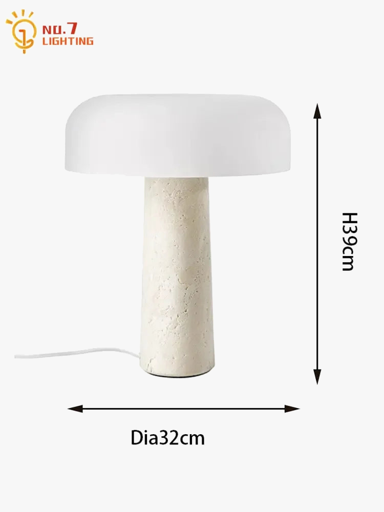 Lampe de Table LED en forme de champignon au Design nordique