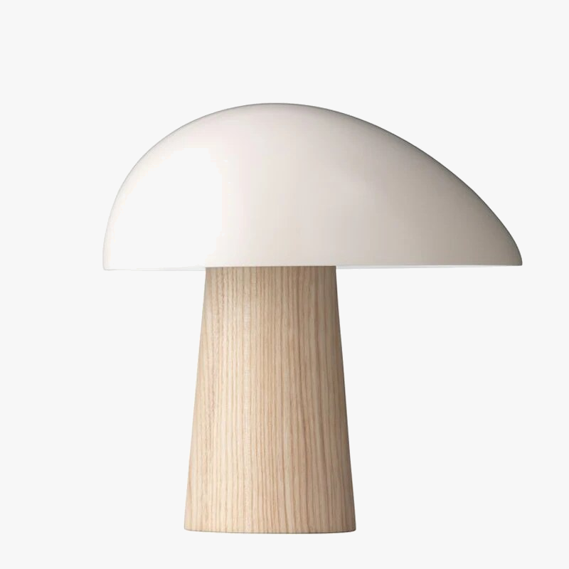 Lampe de table nordique créative en forme de champignon