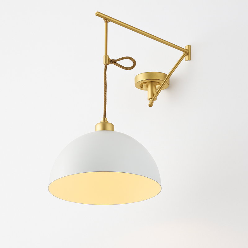 lampe pendante nordique avec conception pliante et culbuteur