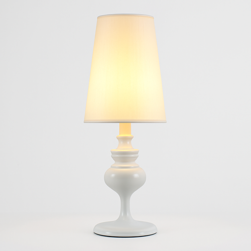 Lampe à poser design chromée moderne Living