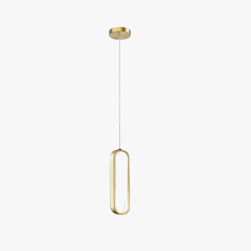 lampe suspendue led design moderne minimaliste intérieur chambre restaurant salon