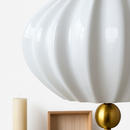 lampe suspendue moderne en verre avec fil réglable en métal