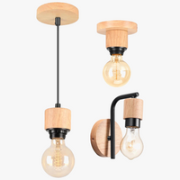Lampe suspension métal rétro loft