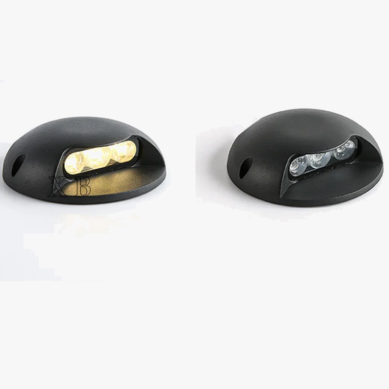 lot de 4 spots led étanches pour éclairage extérieur jardin et allée