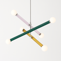 lustre art déco minimaliste éclairage suspendu
