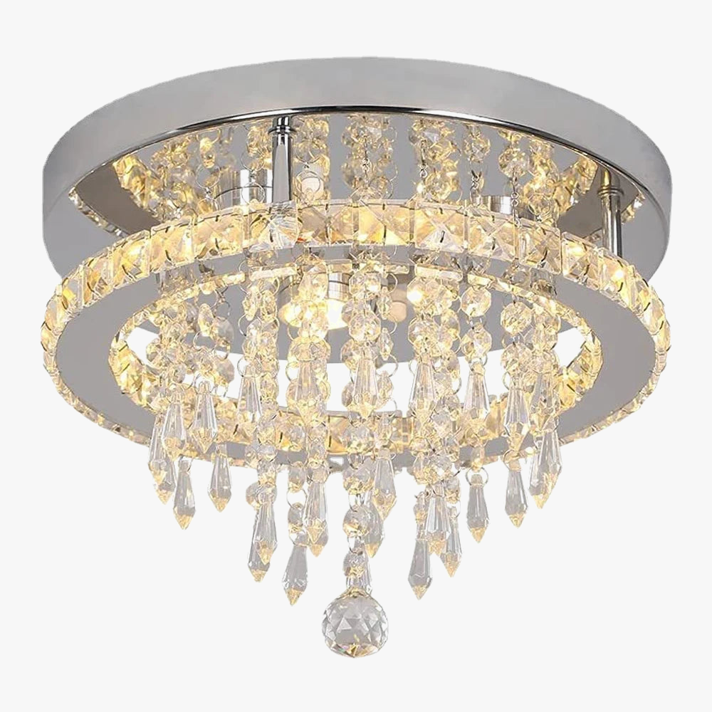 Lustre Cristal Plafond Moderne Suspension