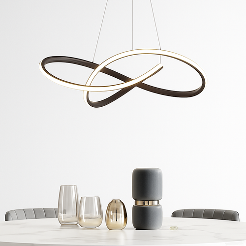 lustre déco salle manger nordique plafonnier intérieur