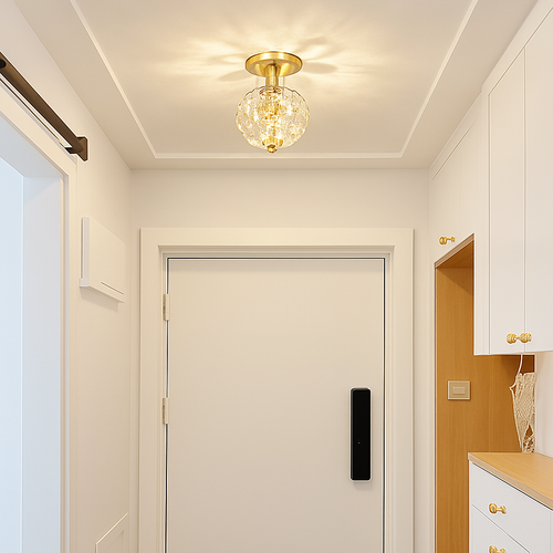 lustre de chevet en cristal k9 moderne et luxueux