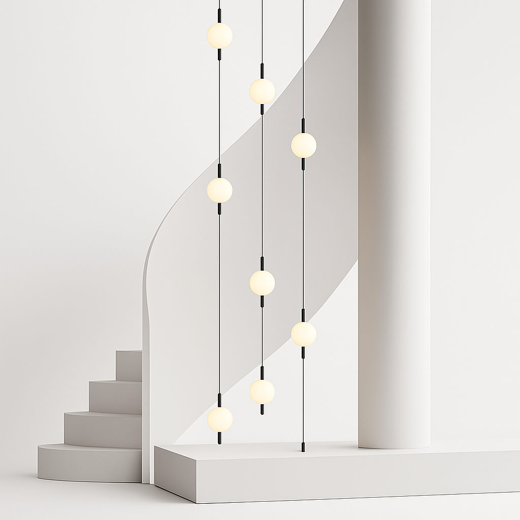 Suspension escalier