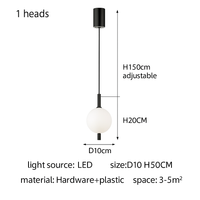 lustre design moderne villa nordique double escalier suspension