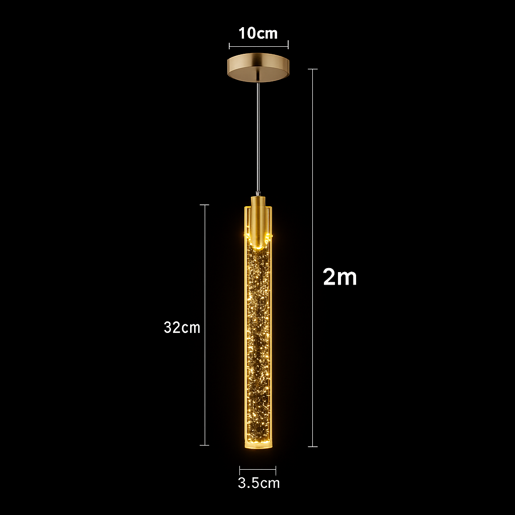 lustre en cristal led moderne pour décoration intérieure créative - vue 12 sur 22
