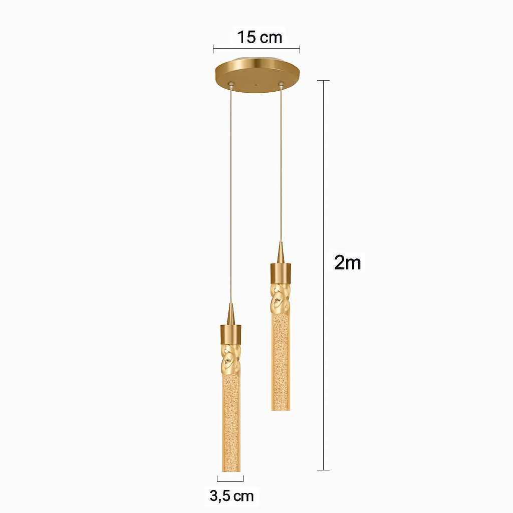 lustre en cristal led moderne pour décoration intérieure créative - vue 9 sur 22