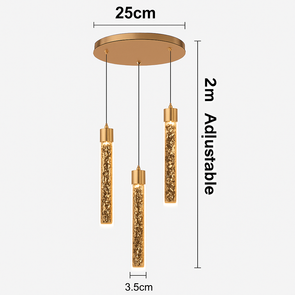 lustre en cristal led moderne pour décoration intérieure créative - vue 10 sur 22
