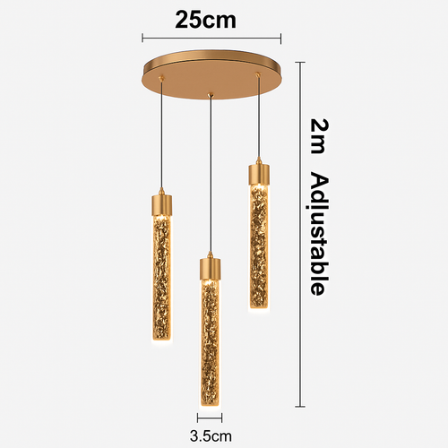 lustre en cristal led moderne pour décoration intérieure créative