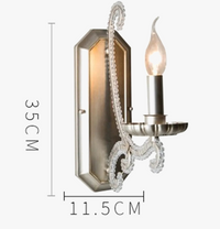 lustre en métal coulé rétro pour éclairage intérieur en fer forgé