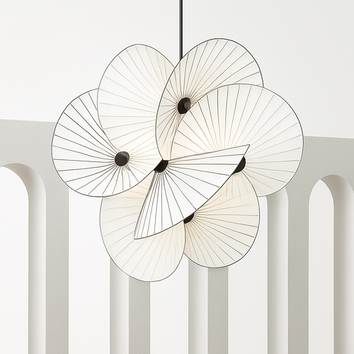 lustre en tissu design pour restaurant bureau et salon