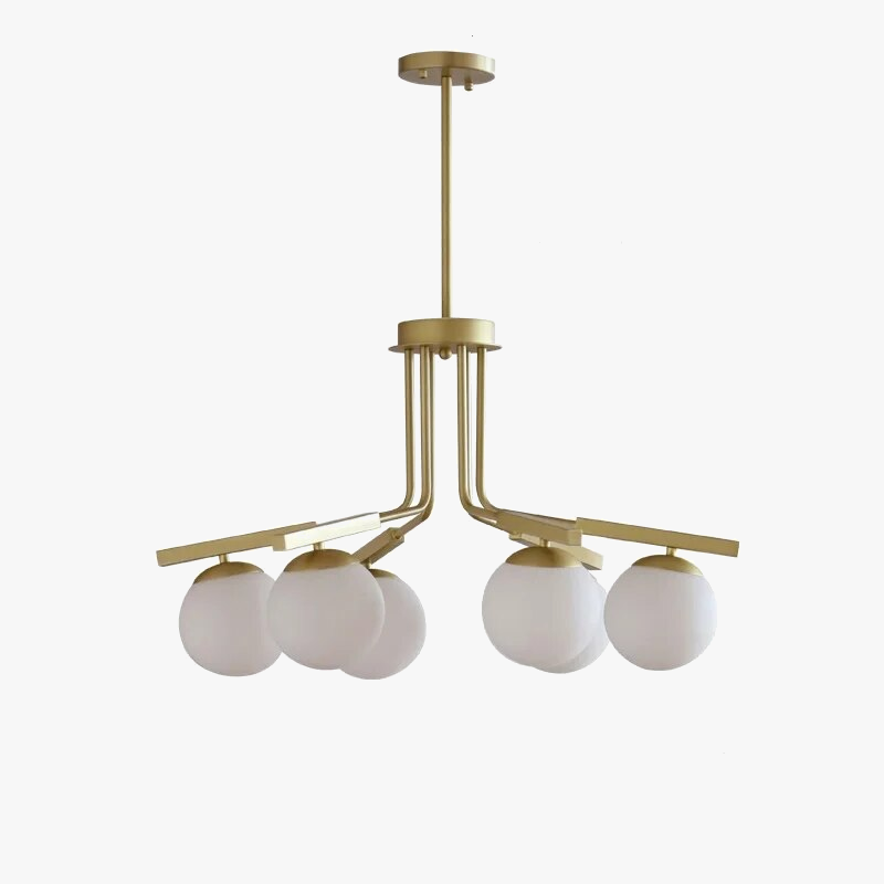 Lustre en verre pour salon