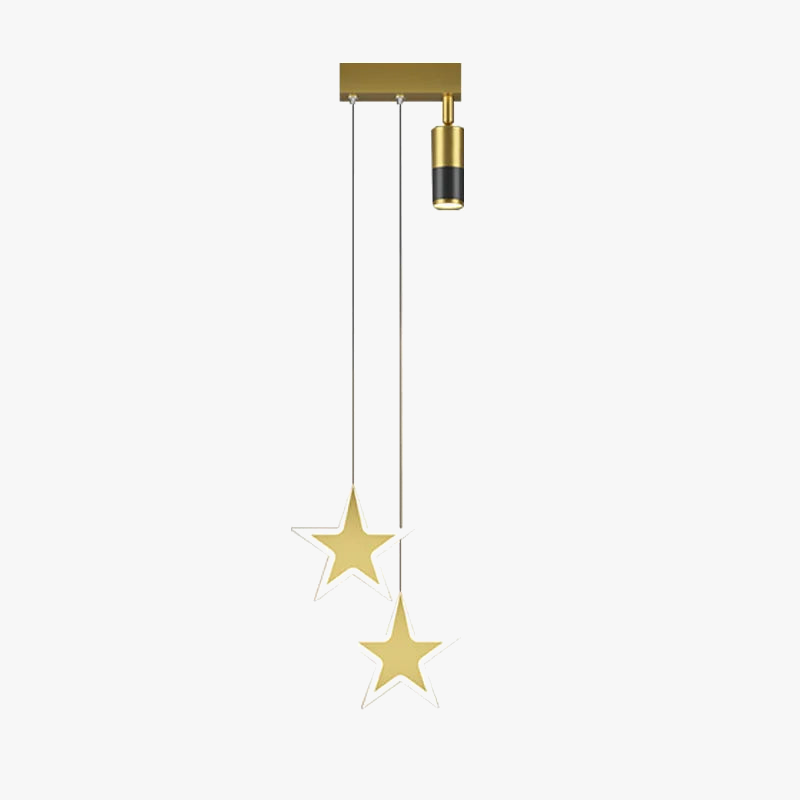 Lustre LED en acrylique moderne