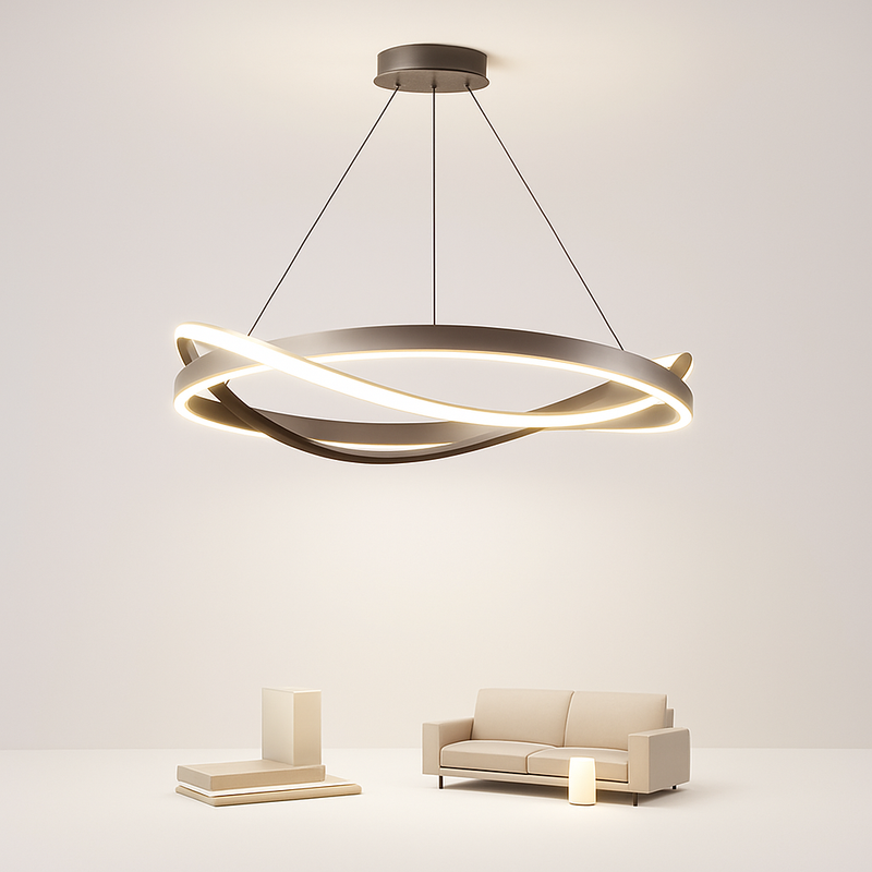 lustre led moderne pour éclairage intérieur suspension plafonnier