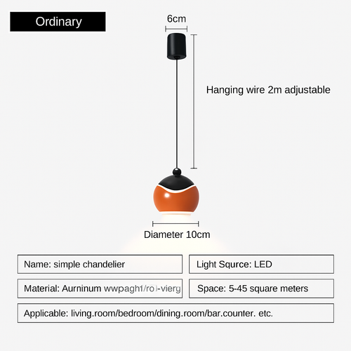 lustre à led pour une décoration moderne et élégante