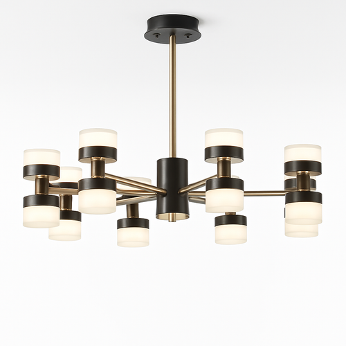 lustre moderne haut de gamme avec télécommande et gradation