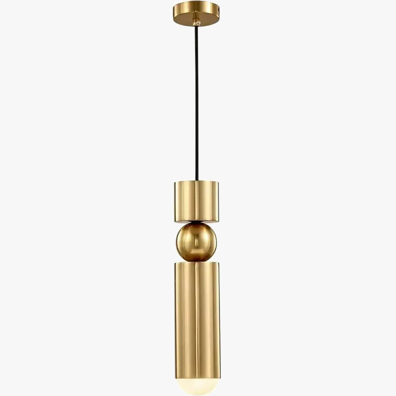 Suspension moderne nordique en métal avec lumière led suspendue