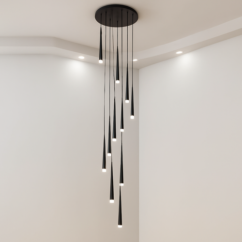 lustre moderne pour décoration intérieure et éclairage élégant