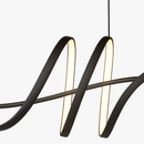 lustre moderne simple striptips pour intérieur luminaire