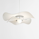 lustre nordique vintage en tissu pour un éclairage suspendu élégant