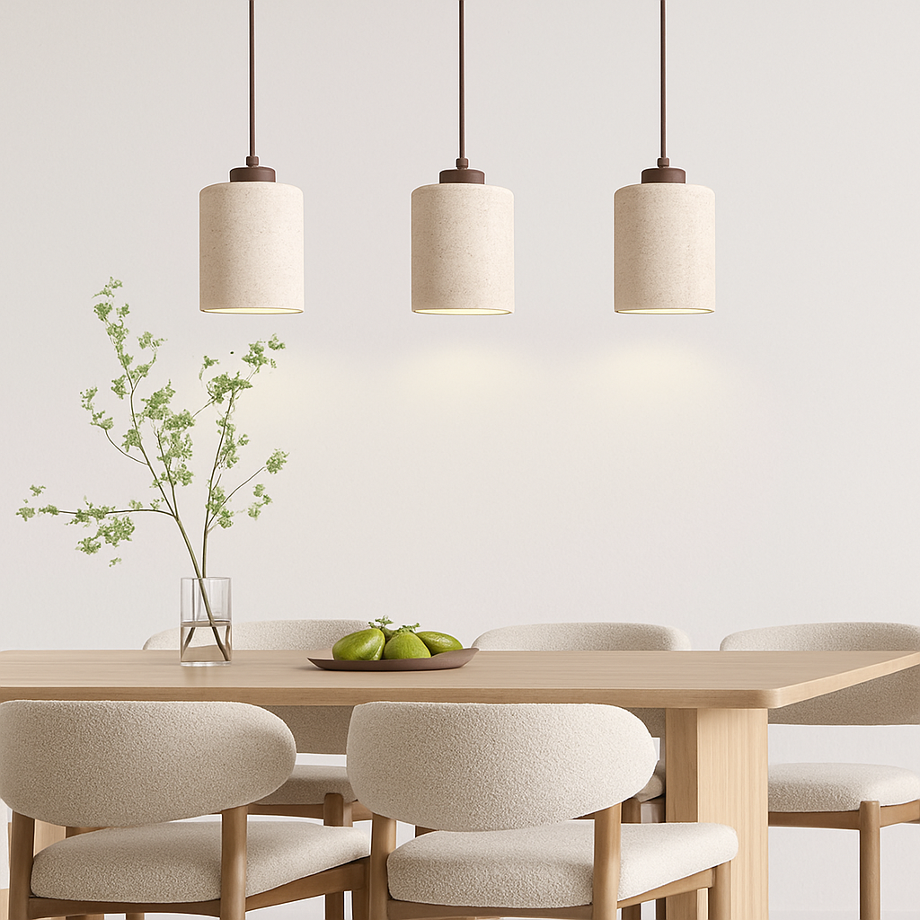 lustre rétro en pierre de grotte pour décoration intérieure - vue 5 sur 10
