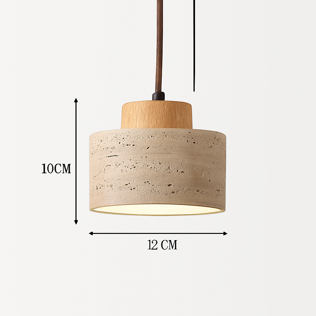 lustre rétro en pierre de grotte pour décoration intérieure - vue 7 sur 10