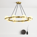 Lustre rond design led moderne
