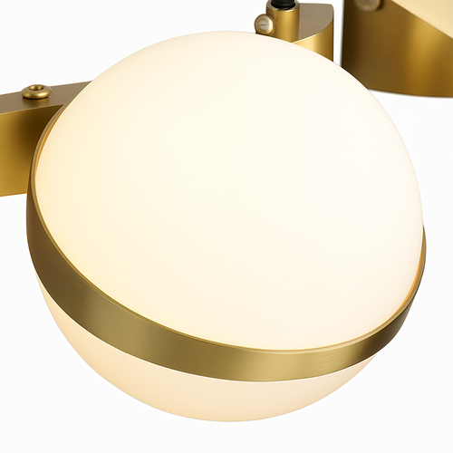 Lustre rond design led moderne