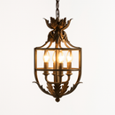 lustre style loft américain vintage en fer nordique rural