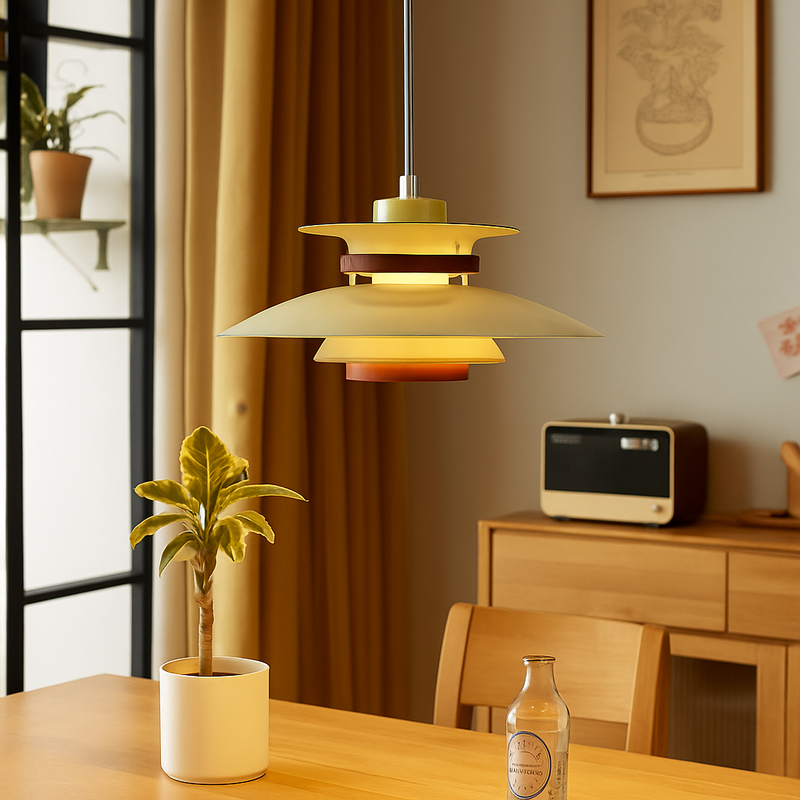 lustre suspendu design danois haut de gamme pour intérieur