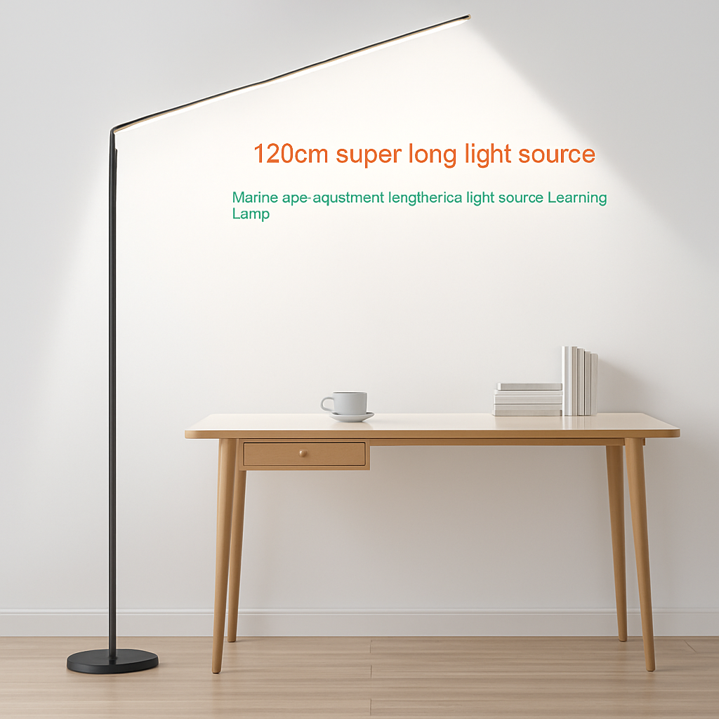 Minimalisme lampadaire LED Super lumineux lampe de lecture salon chambre chevet lampe verticale sol Piano luminaire - vue 6 sur 18