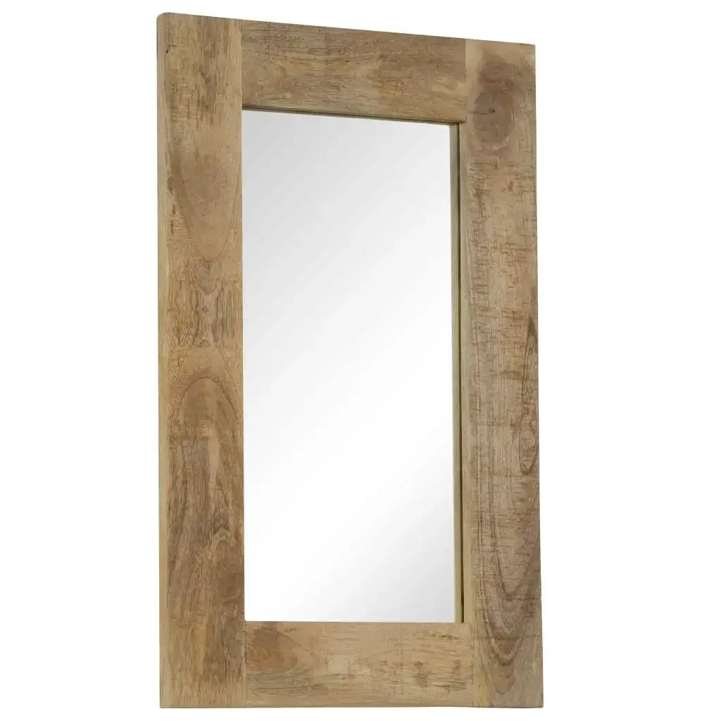 miroir en bois de manguier massif pour décoration intérieure
