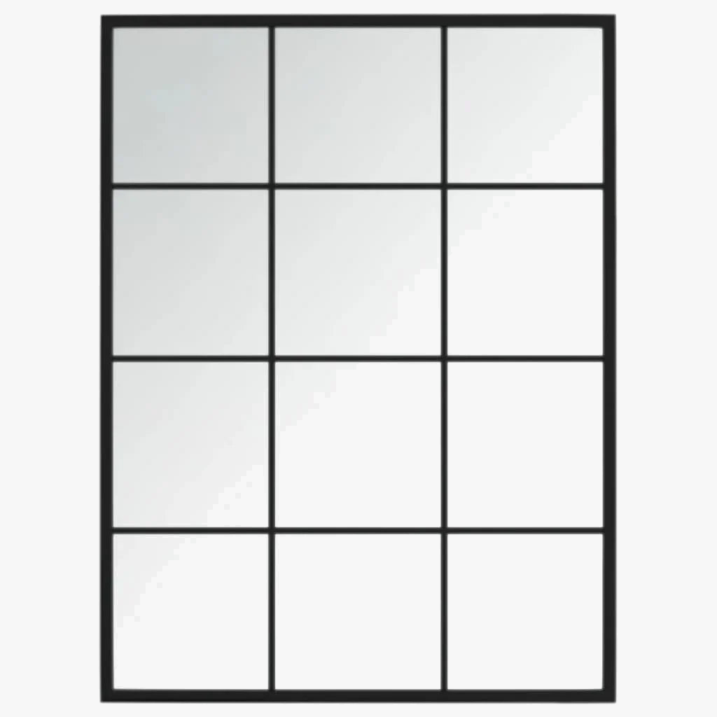 miroir mural en métal pour décoration intérieure moderne