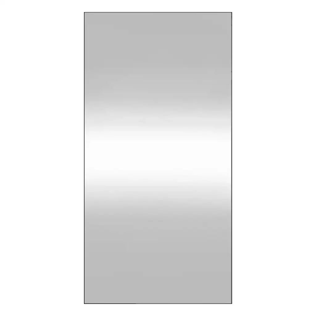 miroir mural rectangulaire en verre pour décoration intérieure