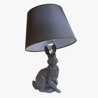 Lampe de Table lapin moderne en résine créative