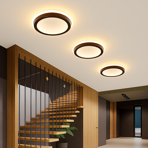 Moderne LED Allée Plafonnier Lustre Pour Couloir Escaliers Foyer Balcon Chambre Salle De Bains Luminaires Intérieur Lustre
