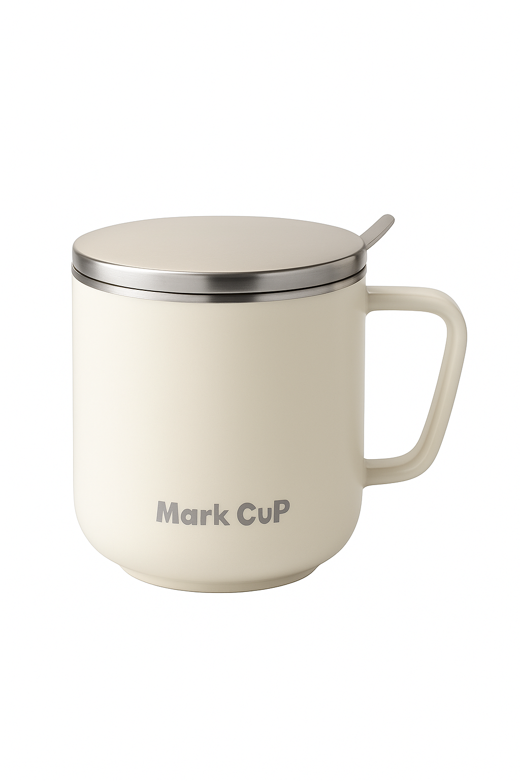 Mug café acier inoxydable 400ml avec couvercle étanche
